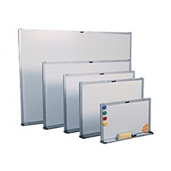 Whiteboard Deli Alum Frame 600mm x 900mm Magnetic